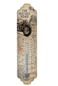 Route 66 Thermometer 6,5 x 28 cm