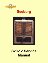 1941 Service manual No. 3 Seeburg Remote control systems