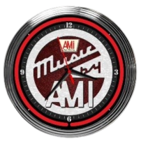 AMI neon klok