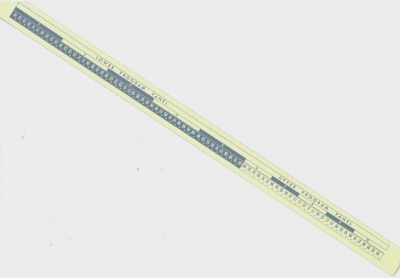 Stikker voor populariteitsmeter Seeburg 161 / 222 / Q, AY en DS 160