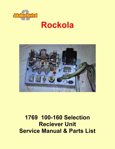 Service manual stepper 1769