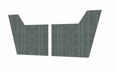 Seeburg 161 & 201 Verkleidung für Gehäuseseiten (2er-Satz)