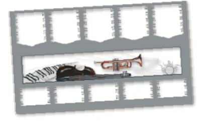 Seeburg DS160 and AY160 top flat glass decal