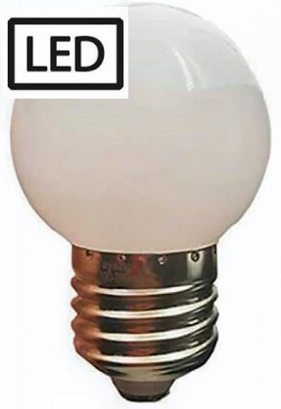 Lamp 110-245 Volt 1 Watt LED (equivalent 7,5-10 Watt)