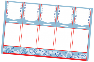 Seeburg AQ100  Top flat big glass decal