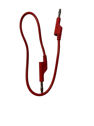 Hirschman test lead 50 cm red