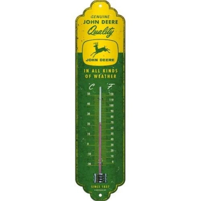 John Deere Thermometer 6,5 x 28 cm