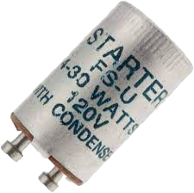 Starter FSU 4 t/m 30 Watt  110-125 Volt - metaal