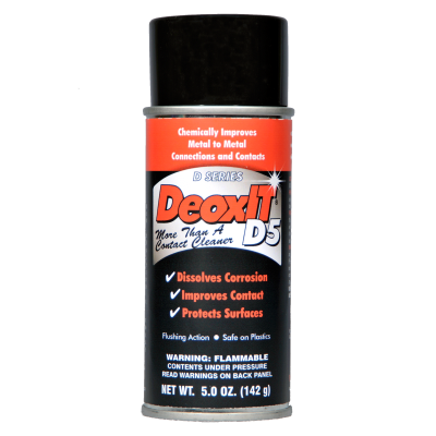 Deoxit D5-6S Spray with adjustable L-M-H valve (182 ml)