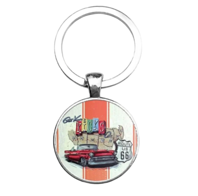 Route66 Old timer sleutelhanger
