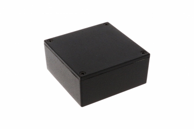 Hammond Diecast Aluminum Enclosure 1590YBK Schwarz