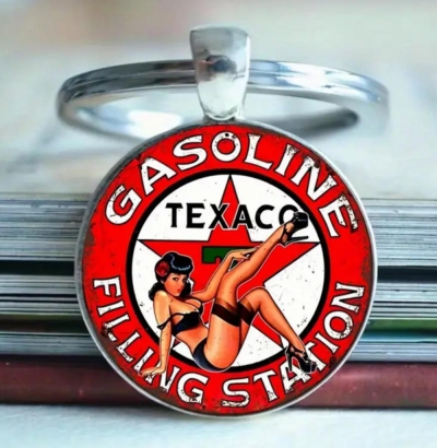 Texaco sleutelhanger