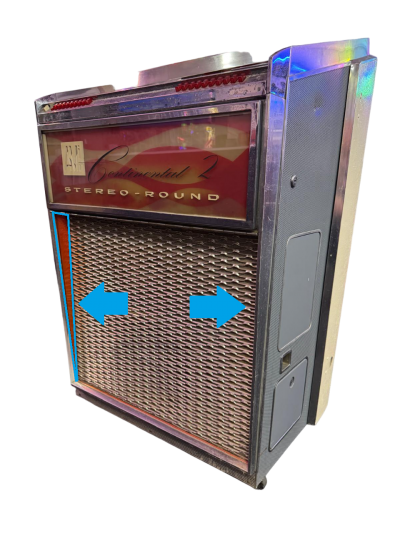 Ami continental 1 & 2 Grill trim inside set