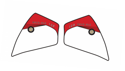 Rockola 1458 Seitenscheibenaufkleber