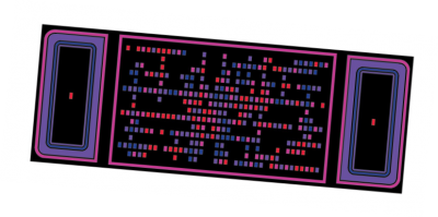 Rockola 453 frontglass decal