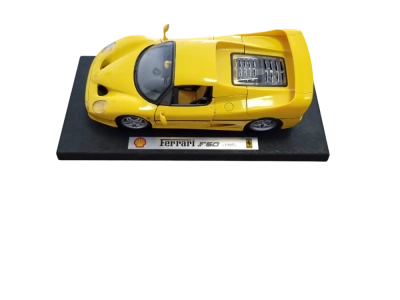 Ferrari F50 (geel) 1:18 Shell