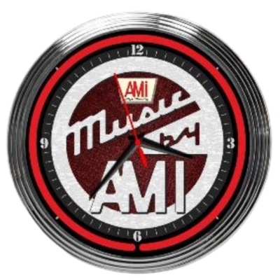 AMI neon klok