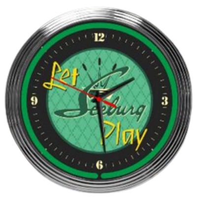 Seeburg neon klok