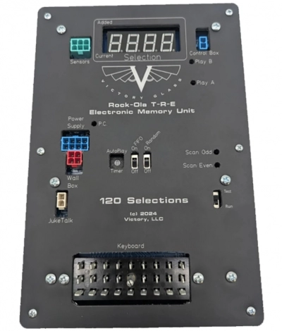 Rock Ola Tempo, Regis & Empress Solid State T-R-E-geheugeneenheid – 120 select modellen