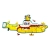 The Beatles Yellow Submarine houten puzzel